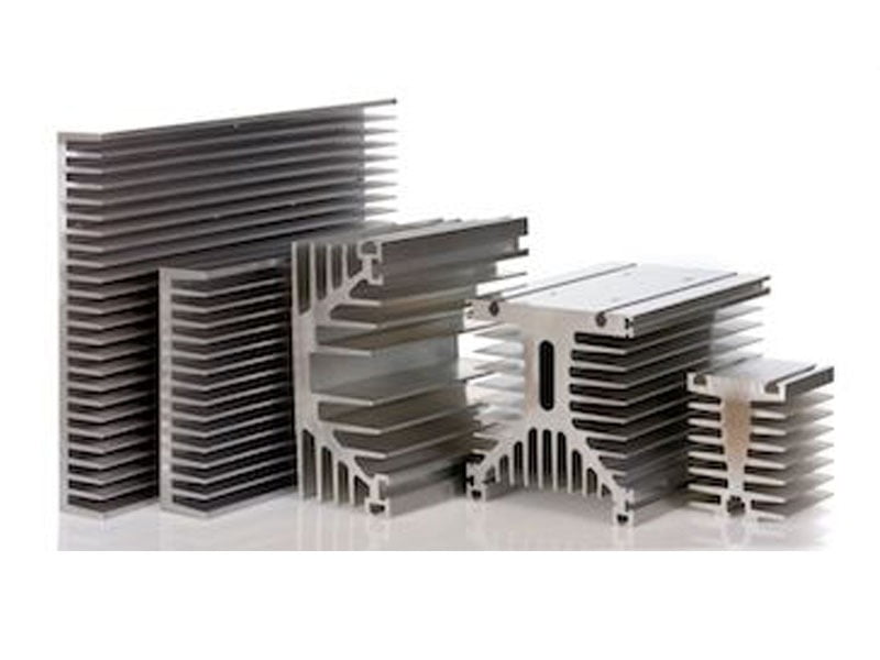 Heat sink aluminum profile -- pin fin cross-section